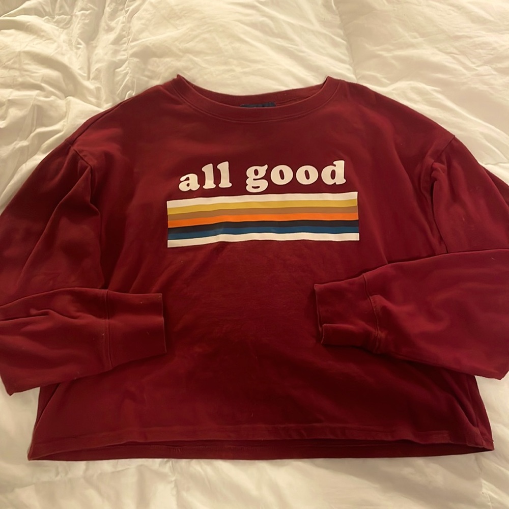 All good long sleeve shirt from forever 21.